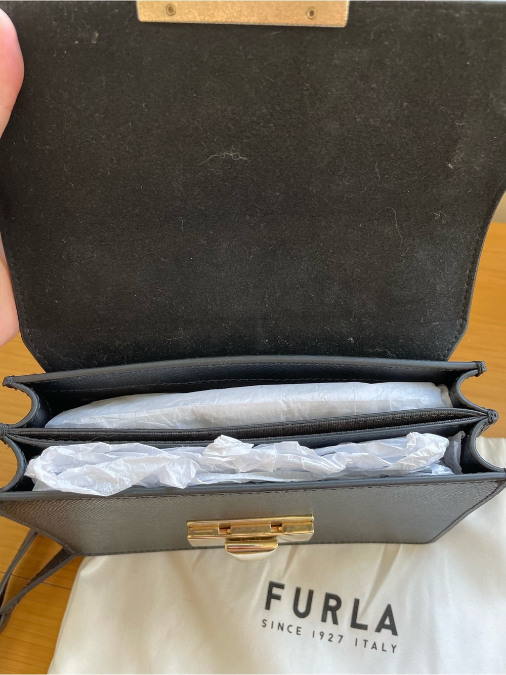 Furla Venere Top Handle Crossbody Purse - Picture 14 of 14